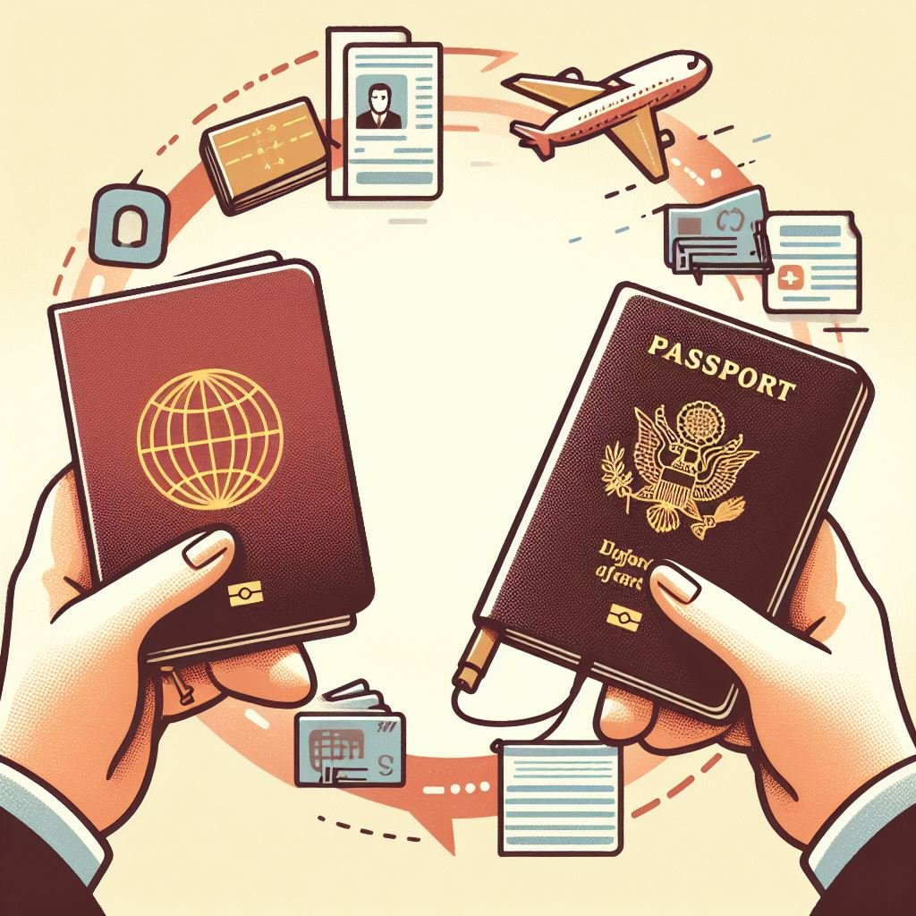 transfer kitas information to new passport